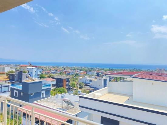 Seferihisar Atatürk Mah. Freistehende 4+2-villa Zum Verkauf Mit Vollem Meerblick
