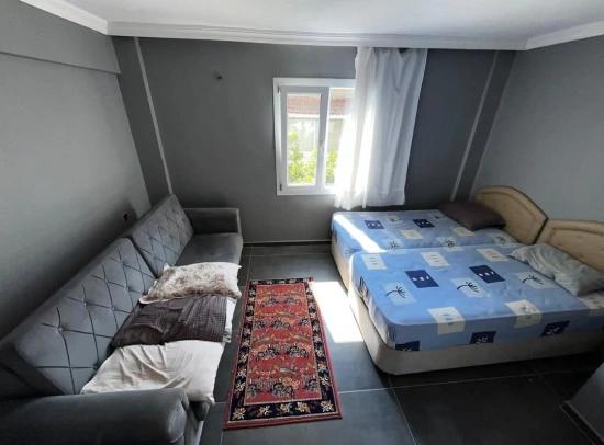 Luxuriöse Freistehende Villa Mit 4+1 Schlafzimmern Und Obstgarten, 100 Meter Vom Meer Entfernt In Özdere Çukuraltı!