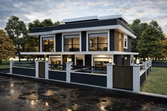 Seferihisar Bushaltestelle Von Der Mitte, Einzigartiger Preisvorteil Mit Dem Satz Von 2+1 Villa Zu Verkaufen
