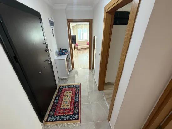 Seferihisar Ürkmez, mit Terrasse Voll Meerblick zu verkaufen Duplex Wohnung 2+1