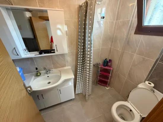 Seferihisar Ürkmez, mit Terrasse Voll Meerblick zu verkaufen Duplex Wohnung 2+1