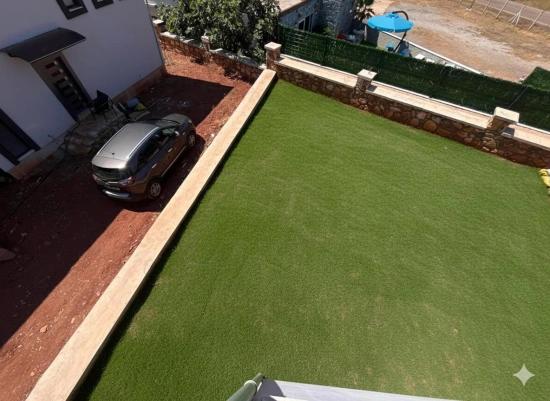 Sommerhaus (2+1) In Doğanbey Zu Verkaufen, Separates Wohnzimmer Und Küche Mit Fußbodenheizung