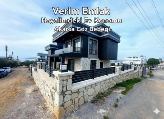 Freistehende 3+1 Villa Zum Verkauf In Akarca, Seferihisar, Izmir