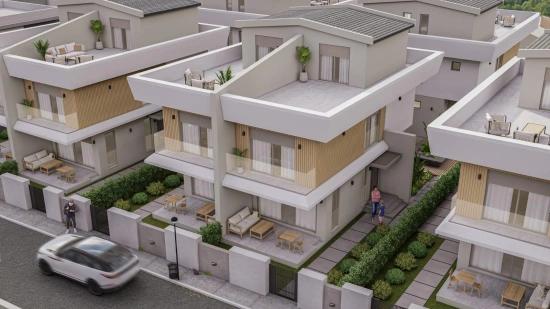 Erleben Sie Die Einzigartige Ruhe Von Ürkmez, Seferihisar, İzmir. 3+1 Villa In Diesem Projekt Zu Verkaufen.