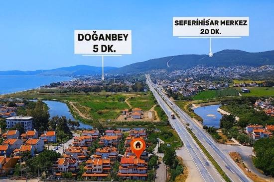 Seferihisar'cumhuriyet Bezirk, Meltem Tour Site 4+1 Villa Zum Verkauf Am Meer