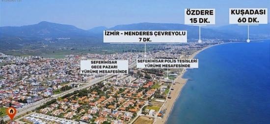 Seferihisar'cumhuriyet Bezirk, Meltem Tour Site 4+1 Villa Zum Verkauf Am Meer