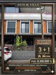 Moderne Und Freistehende 3+1 Villa Zum Verkauf In Seferihisar Payamlı, 350 M Vom Meer Entfernt.