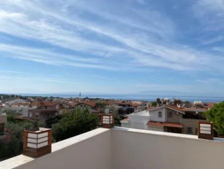 3 1 Villa Zu Verkaufen In Özdere Mit Vollem Meer Grosser Garten