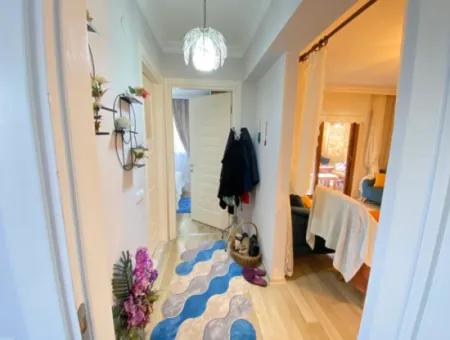 2 1 Wohnung Zum Verkauf Im Zentrum Von Ürkmez Mit 300M2 Garten Im Erdgeschoss Zum Meer