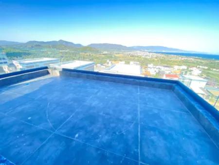 Schicke Und Eckvilla Mit Pool In Doganbey 3 In 1 Sonderdesign Zum Verkauf
