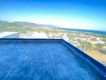Schicke Und Eckvilla Mit Pool In Doganbey 3 In 1 Sonderdesign Zum Verkauf
