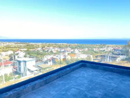 Schicke Und Eckvilla Mit Pool In Doganbey 3 In 1 Sonderdesign Zum Verkauf