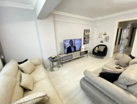 2 1 Wohnung Zum Verkauf 250Mt Zum Meer Mit Parkplatz In Seferihisar Ürkmez