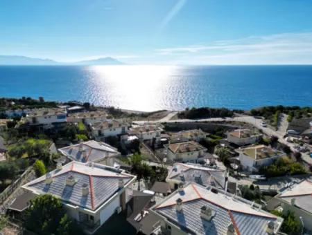 4 1 Villen Zum Verkauf Mit Meerblick In Seferihisar Doğanbey