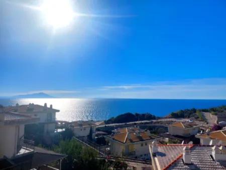4 1 Villen Zum Verkauf Mit Meerblick In Seferihisar Doğanbey