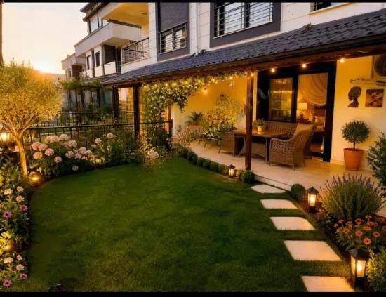 In Seferihisar Ihr Traumleben: Meer-nahe, Mit Großem Garten Zum Verkauf 4+1 Villa!