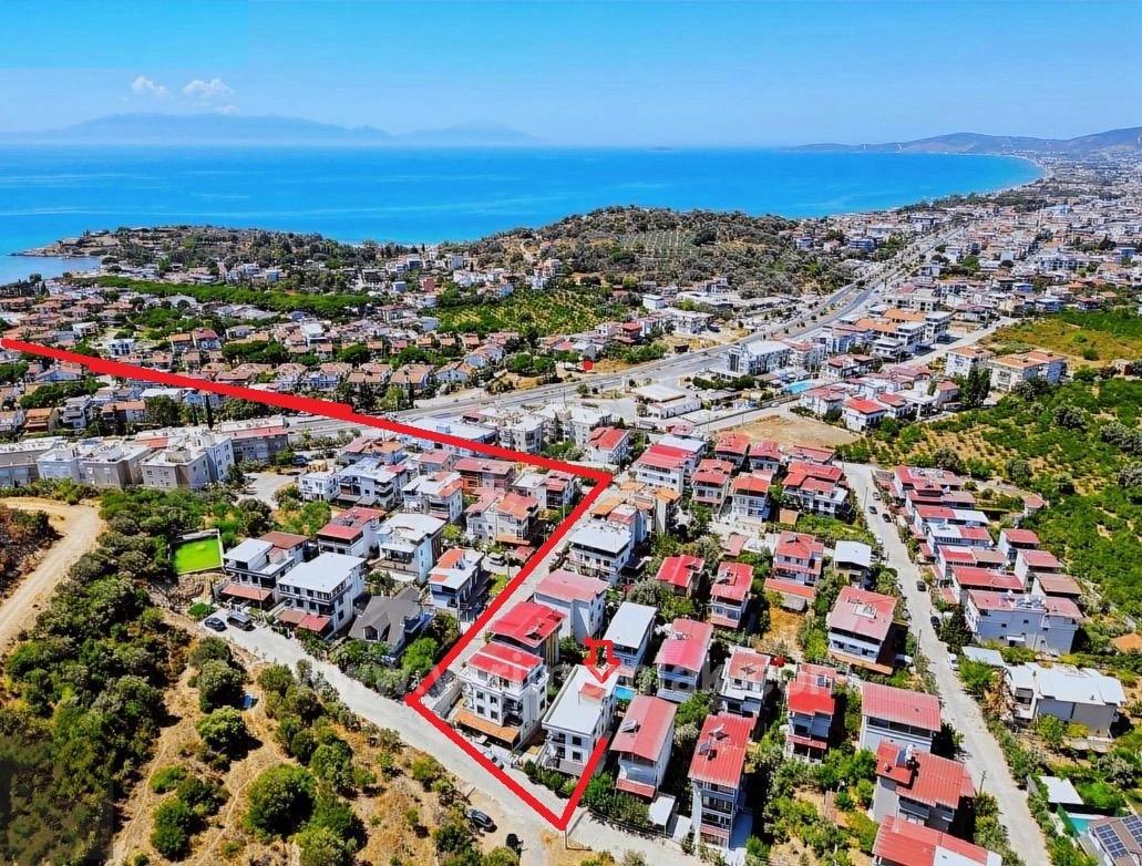 Luxury 3+1 Duplex Apartment For Sale In Ürkmez, 400 Meters From The Sea, Centrally Located