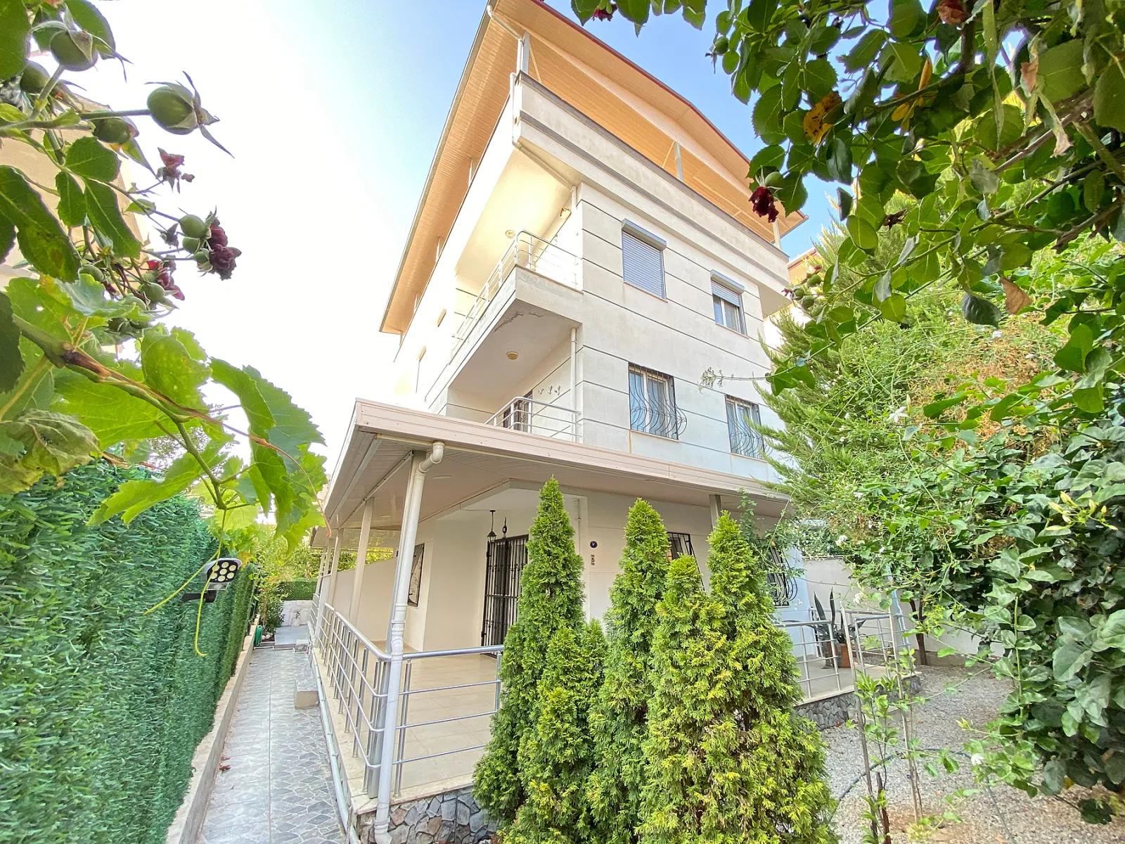 Seferihisar Mersin Ala to the sea 350 m distance garden possessing for sale 2+1 duplex –