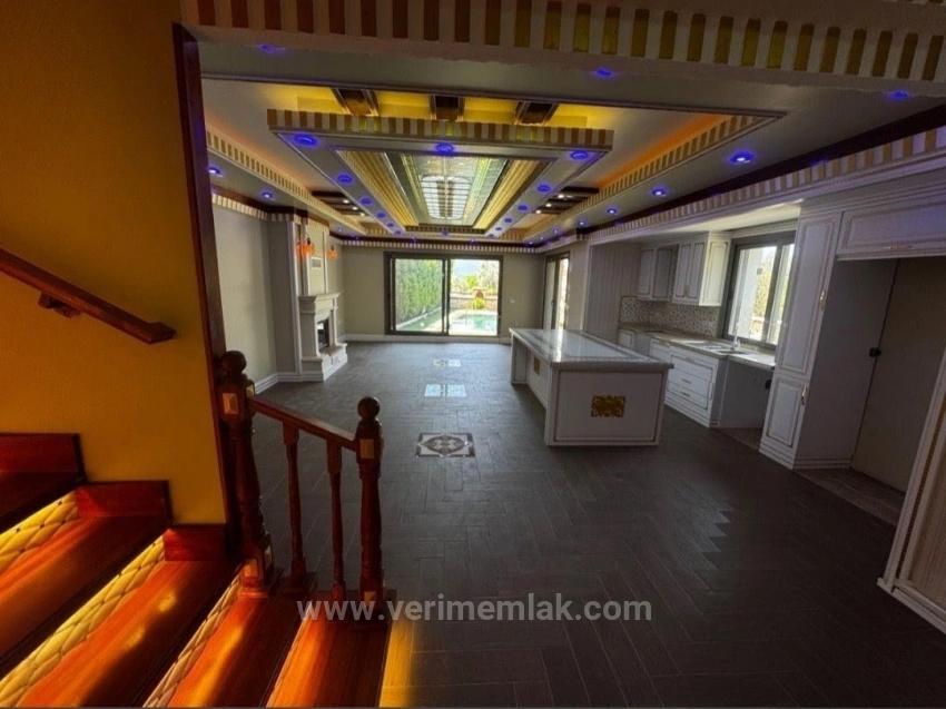 Ultra Luxury 5+1 Villa With Smart Home Technology, Fully Detached & Pool In Urla Kuşçular