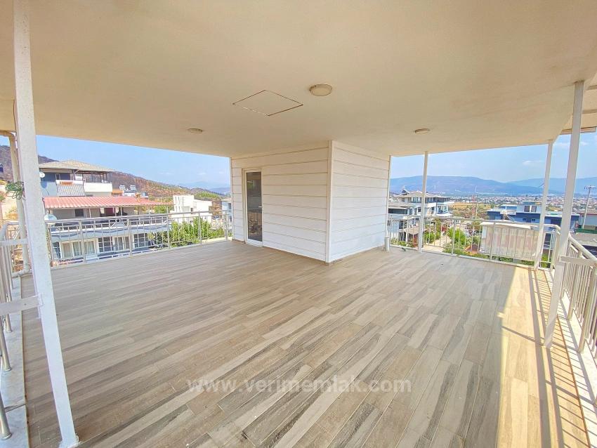 Seferihisar Atatürk Mah. Detached 4+2 Villa For Sale With Full Sea View