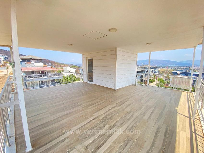 Seferihisar Atatürk Mah. Detached 4+2 Villa For Sale With Full Sea View