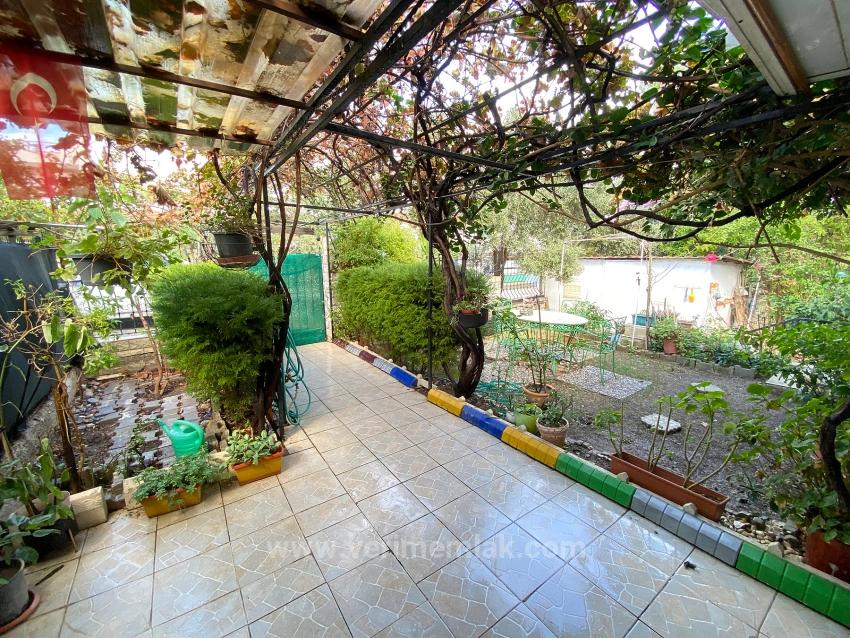 Detached 3+1 Villa For Sale In Seferihisar Atatürk Neighborhood, With Sea View And Fruit Orchard