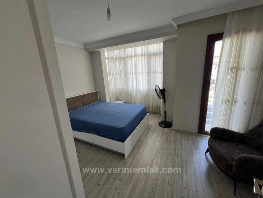 Prestigious 3+1 Villa For Sale In Gümüldür Fevzi Çakmak, Right On The Seafront With Pool