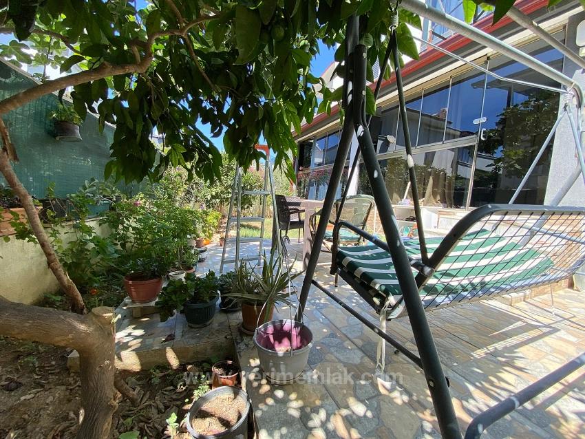 Luxury 3+1 Duplex Apartment For Sale In Ürkmez, 400 Meters From The Sea, Centrally Located