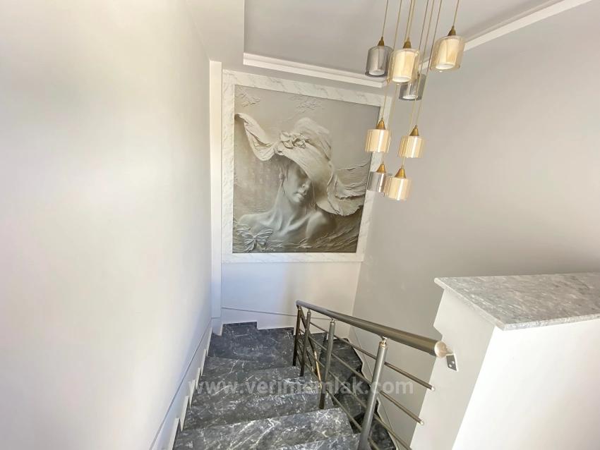 Ultra Luxury 3+1 Villa For Sale With Private Garden, Right By The Sea In Ürkmez