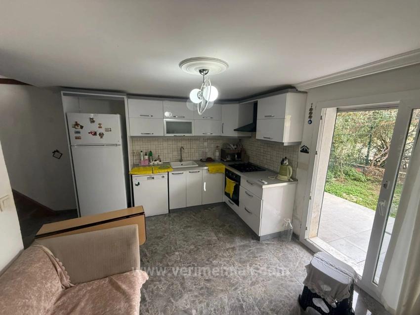 400M From The Sea In Özdere Orta Mahalle | 4+1 Detached House & Spacious Garden
