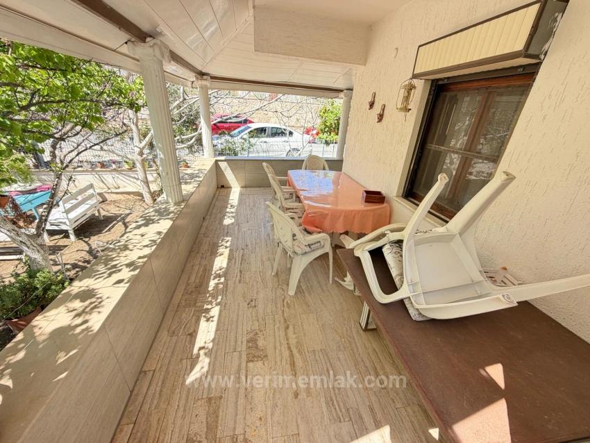315M² Detached 3+1 Villa With Fruit Garden, 650M From The Sea In Doğanbey