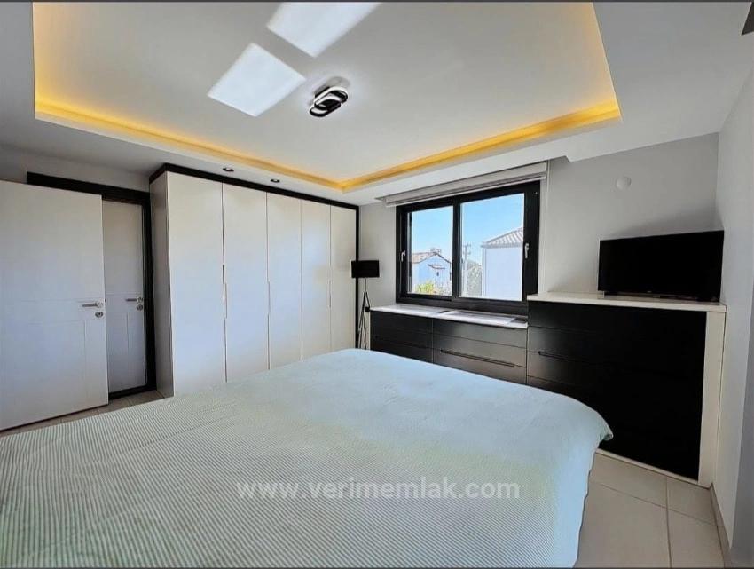 Seferihisar Akarcade Large Garden Detached Pool Luxury 4+1 Villa For Sale