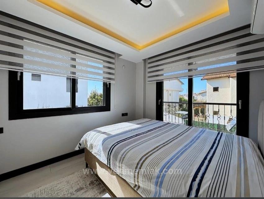 Seferihisar Akarcade Large Garden Detached Pool Luxury 4+1 Villa For Sale