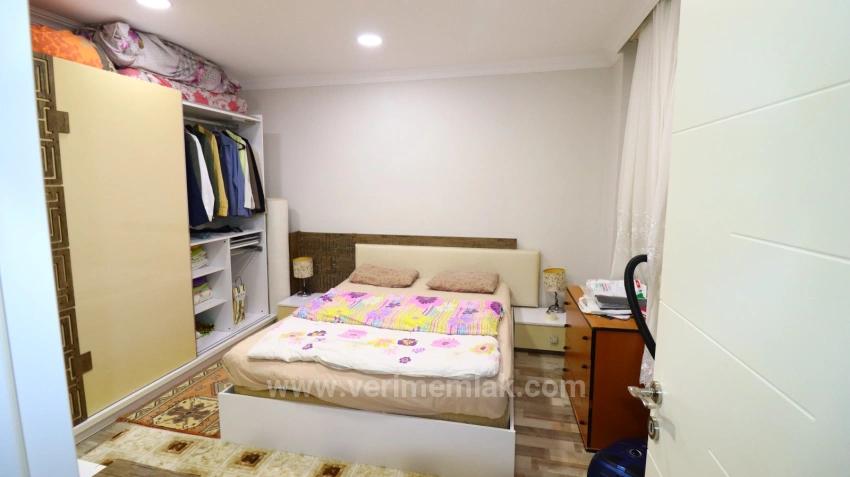 3+1 Apartment For Sale In Seferihisar Mersin Area, 100M From The Sea, With Heat Pump