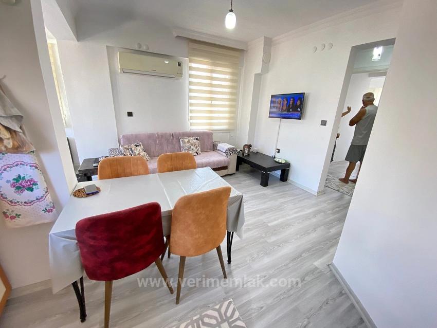 2+1 Apartment For Sale In Seferihisar Bengiler, 300M From The Sea, No Additional Renovation Needed.