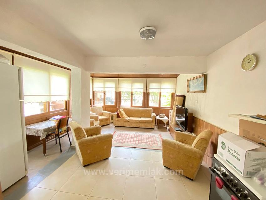 Brand New, Renovated, Corner Plot, Detached 3+1 Villa For Sale In Seferihisar, Şenköy Site.