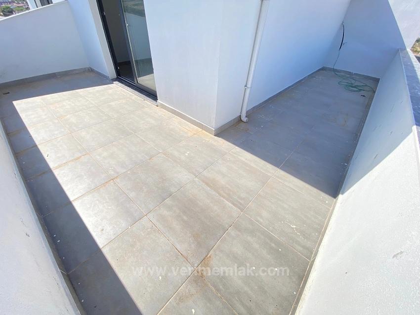Enjoy The Terrace And Sea Breeze In Payamlı, Seferihisar: 3+1 Corner Villa For Sale, Requires No Additional Costs.