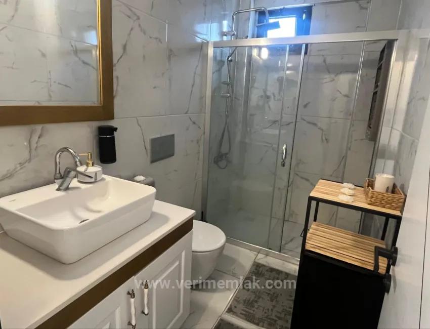 3+1 Villa With Spacious Garden, 900M From The Sea, In Özdere Çukuraltı!