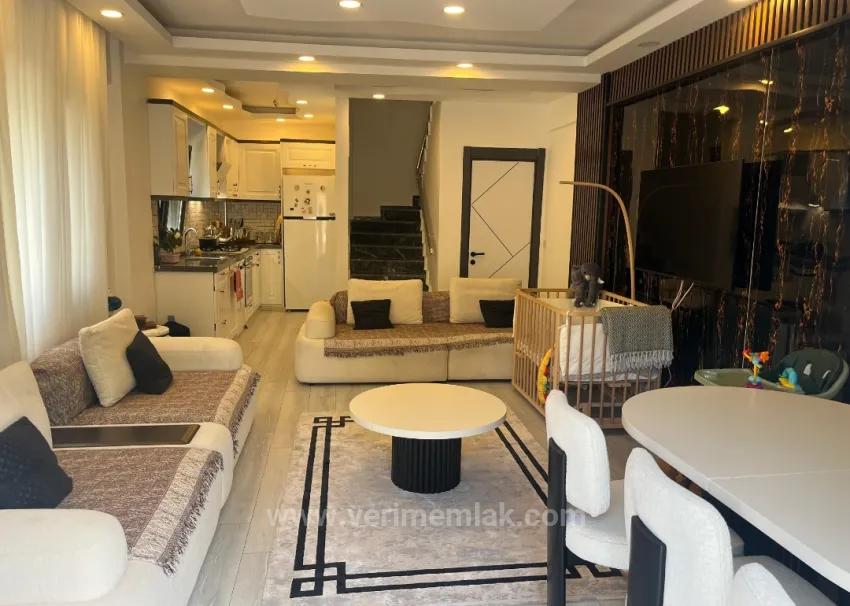 3+1 Villa With Spacious Garden, 900M From The Sea, In Özdere Çukuraltı!