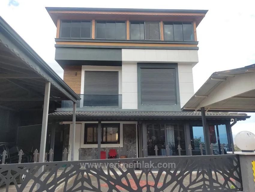 Luxury 2+2 Villa For Sale With Uninterrupted Sea View In Seferihisar Atatürk Neighborhood!