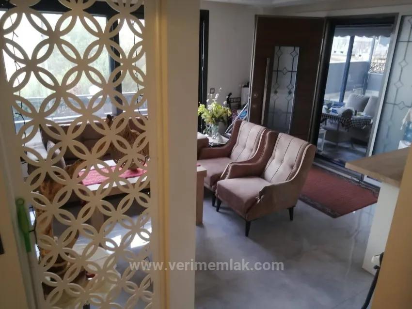 Luxury 2+2 Villa For Sale With Uninterrupted Sea View In Seferihisar Atatürk Neighborhood!