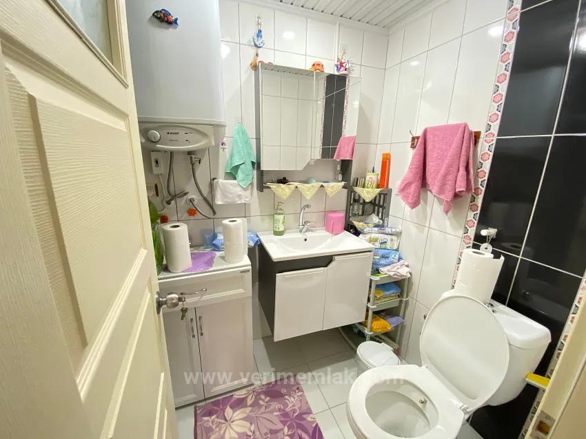 Seferihisar Mersin Area 400 M To The Sea, Cost-Free For Sale 2+1 Flat –