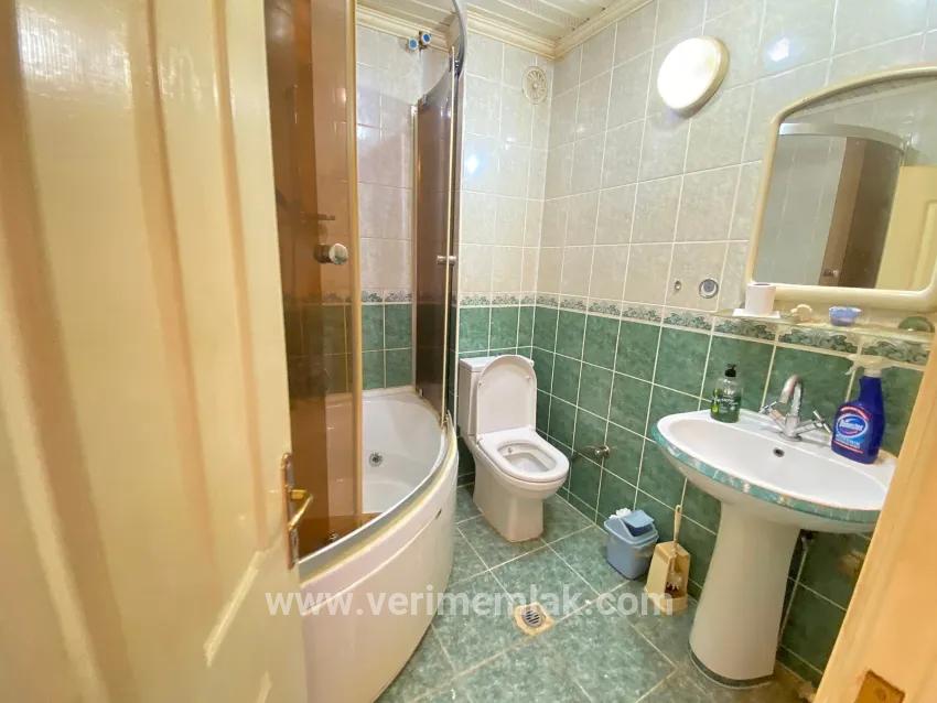 Seferihisar Port area on the sea side with a 50m garden for sale 3+1 Villa by the sea!