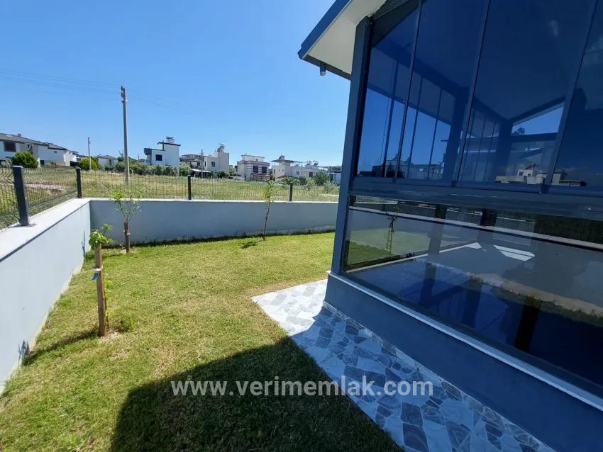 In the Republic Neighbourhood of Seferihisar, 1 km to the sea, a 4+1 wide garden luxurious villa for sale