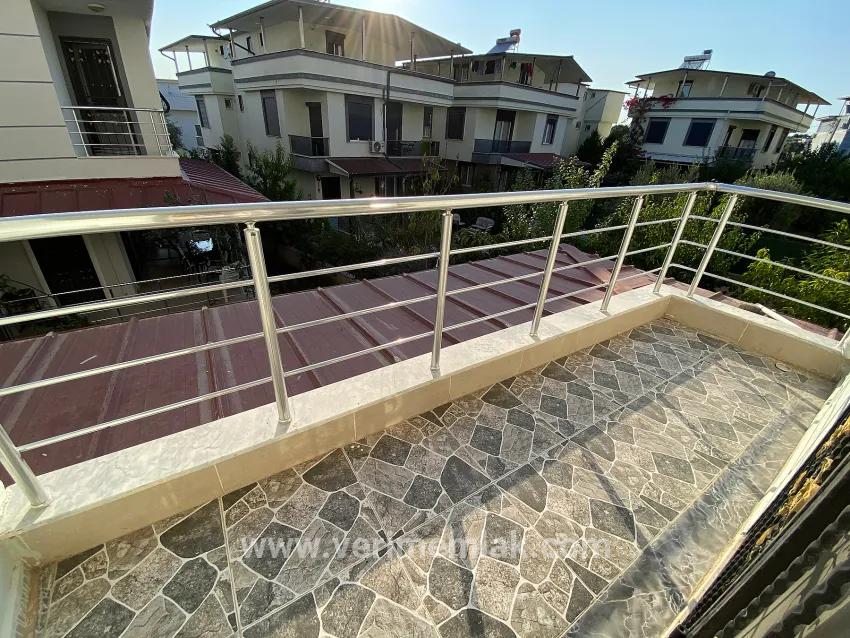 Seferihisar Mersin Ala to the sea 350 m distance garden possessing for sale 2+1 duplex –