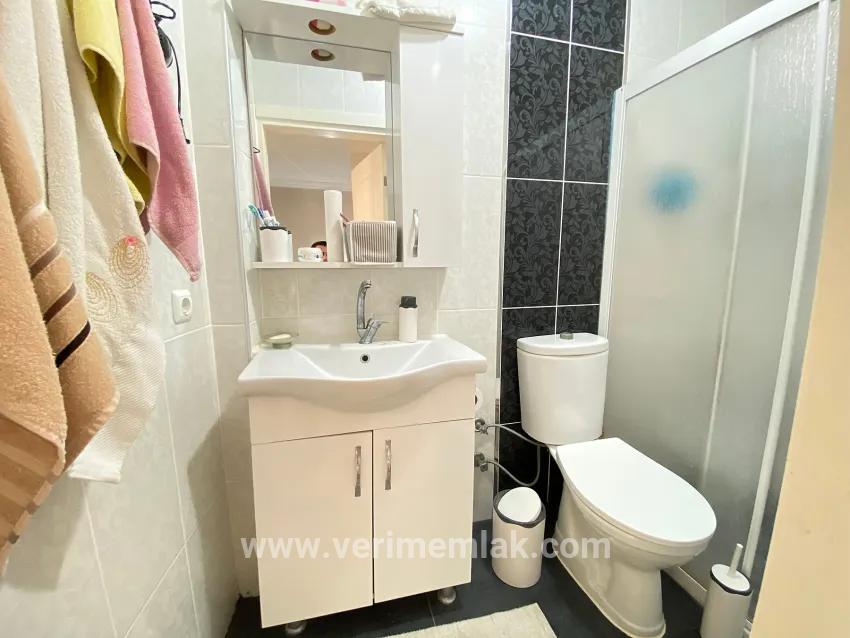 Seferihisar Mersin Ala to the sea 350 m distance garden possessing for sale 2+1 duplex –