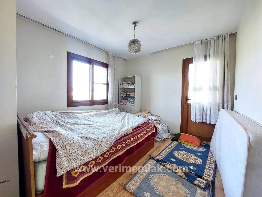 İzmir Seferihisar Doğanbey sea view for sale 3+1 summer house villa –