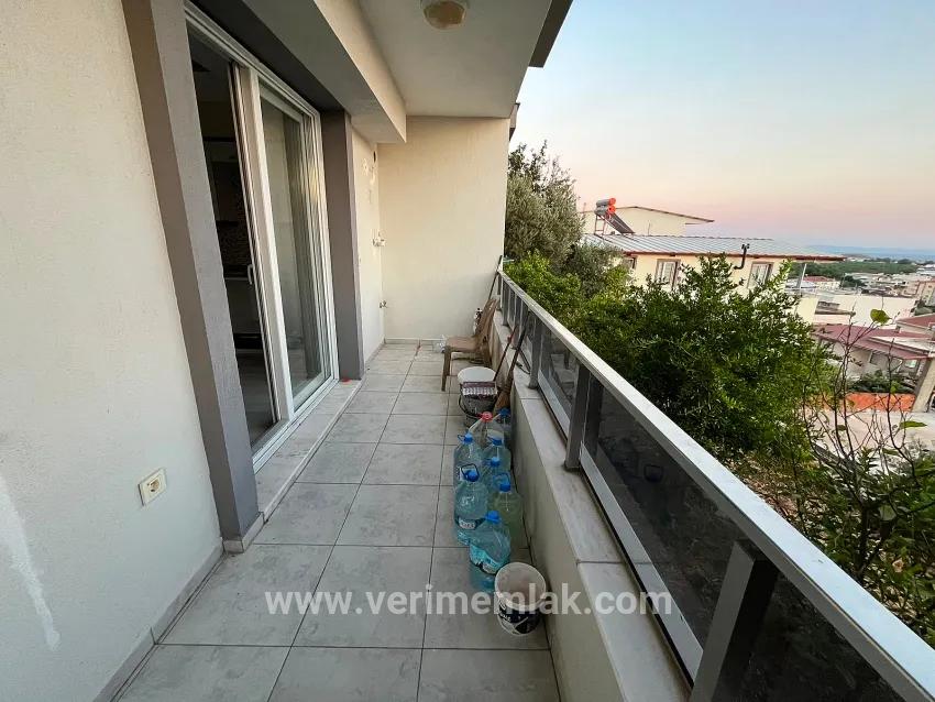 In The Gümüldür Region 2+1 Flat With Full Sea And Nature View!!!
