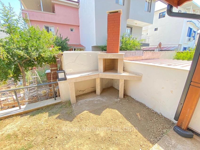3+1 Villa With Garden For Sale In Doğanbey, Near The Sea