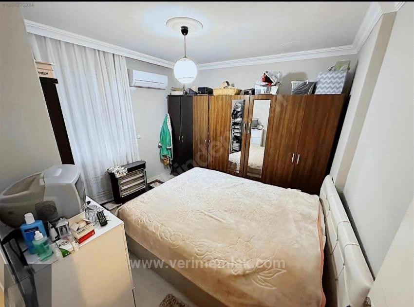 Spacious 3+1 Duplex Apartment With Garden, 500M From The Sea In Seferihisar Mersin Area.